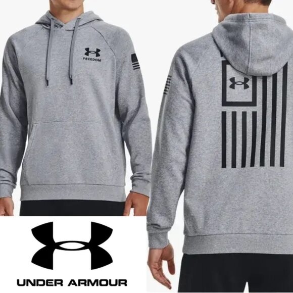 Under Armour Other - Under Armour Men’s Freedom Sweatshirt Hoodie Small